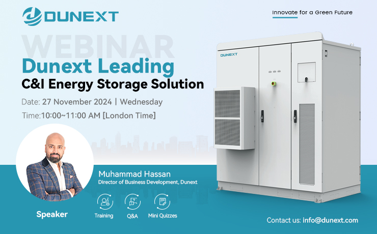 Dunext Leading C&I Energy Storage Solution