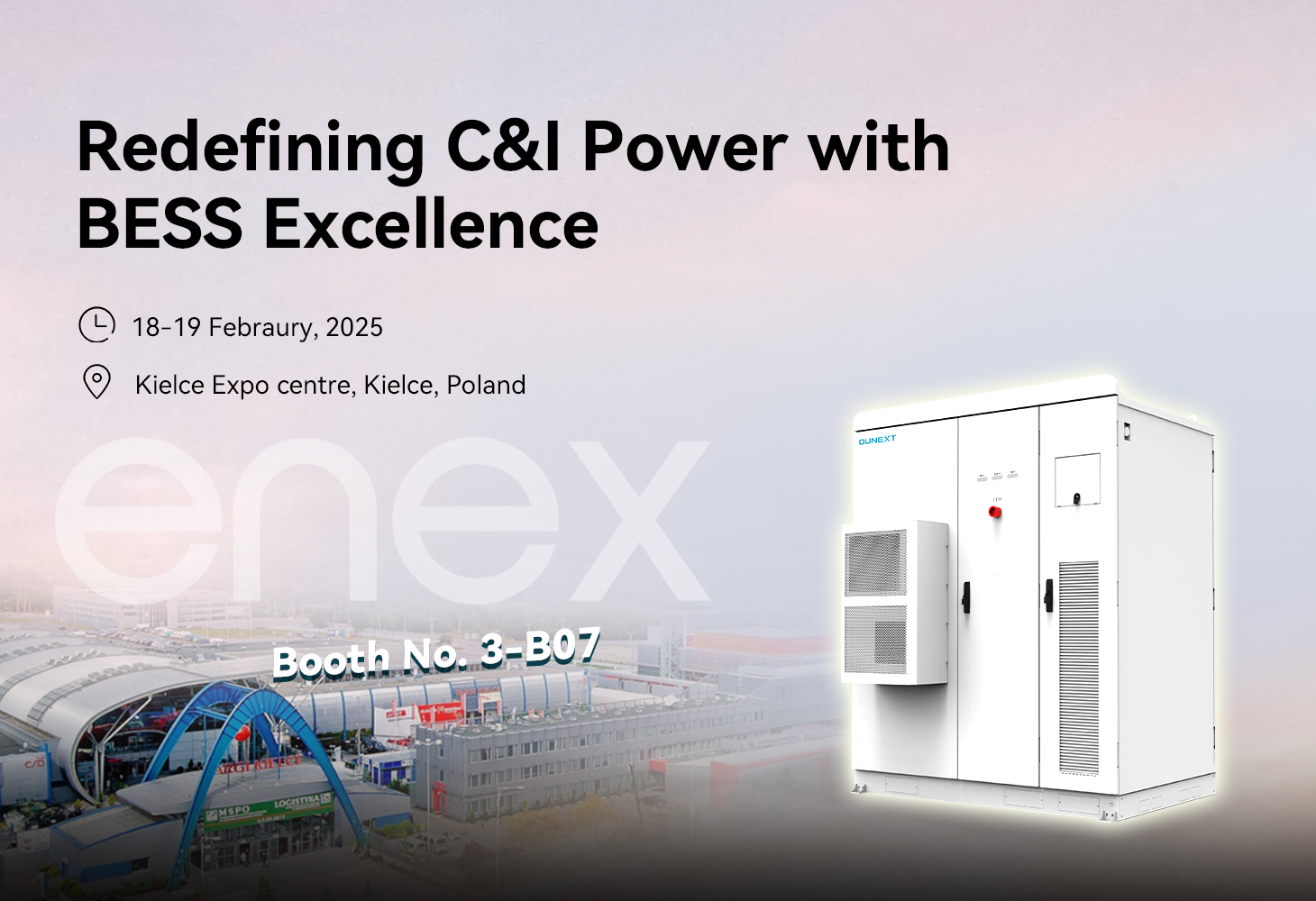 ENEX丨Redifining C&I Power with BESS Excellence